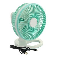 e-joy Oscillating Table Fan 2-Speed Desk Fan Air Circulator Fan USB Powered  Desktop Fans - B01DPA1NYS